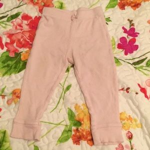 5/15 Light pink ribbed joggers